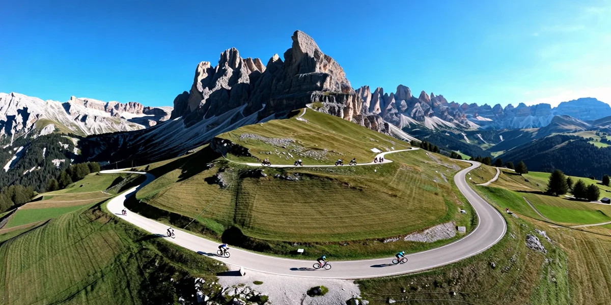Dolomites Sella Ronda cycling tour